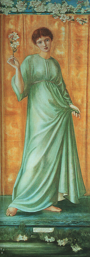 Sir Edward Coley Burne-Jones Spring